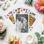 Retro Rounded Corners Photo Playing Cards<br><div class="desc">customize with your own photo; keep or remove the border as desired</div>