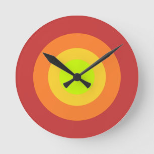 Retro Roy Round Clock