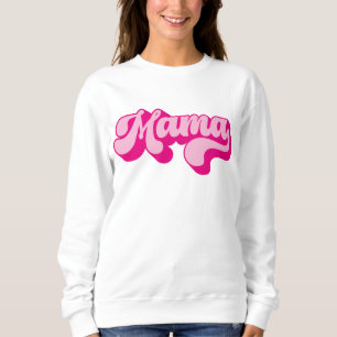 Retro Royal Purple Mama Sweatshirt