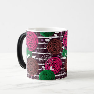 Retro, rustic, folk magic mug