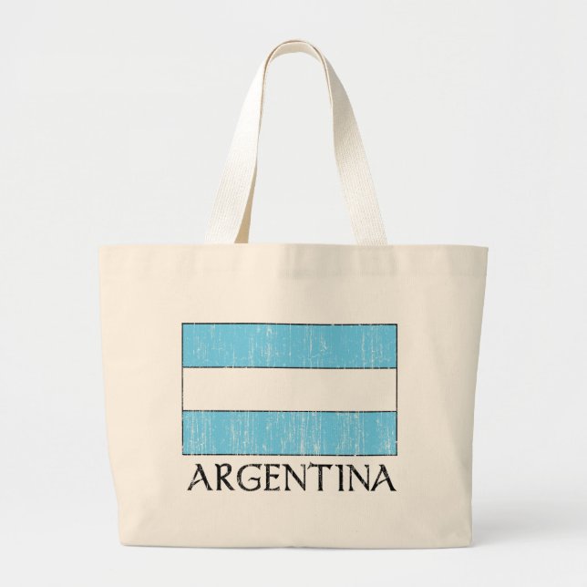 Rétro sac de drapeau de l'Argentine (Devant)