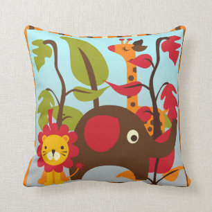 Retro Safari Pillow