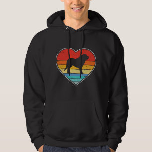 Retro Saint Bernard Dog Mom Dog Dad Vintage Saint Hoodie