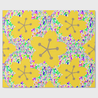 Retro Sakura Wrapping Paper