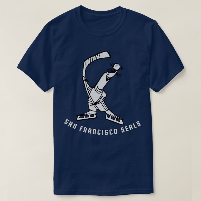 Retro San Francisco Seals T-Shirt (Design Front)