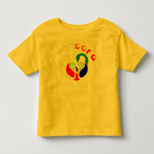 RETRO SANKOFA KID TODDLER T-SHIRT