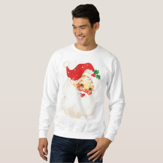 Retro Santa Christmas Xmas Jumper Sweater