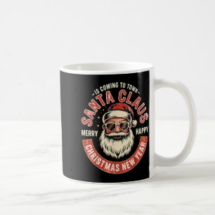 Retro Santa Claus Christmas Vintage Holiday For Ev Coffee Mug