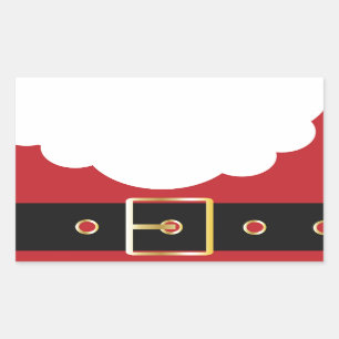 retro santa claus sticker