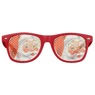 Retro Santa Glasses