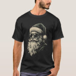 Retro Santa with Sunglasses Christmas Xmas for Men T-Shirt<br><div class="desc">Retro Santa with Sunglasses Christmas Xmas for Men Boys</div>