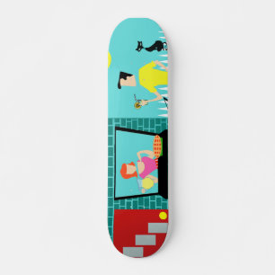 Retro Saturday Morning Skateboard