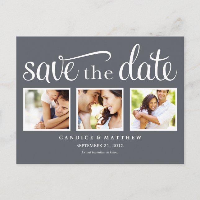 RETRO | SAVE THE DATE ANNOUNCEMENT (Front)