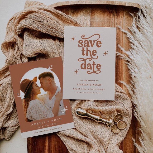 Retro Save The Date Invitation (Creator Uploaded)