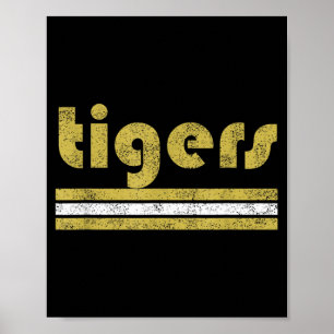 Retro School Spirit Pep Rally Game Practice Sports Poster