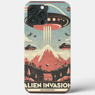 Retro Sci-Fi Adventure coque iphone 🚀 👽