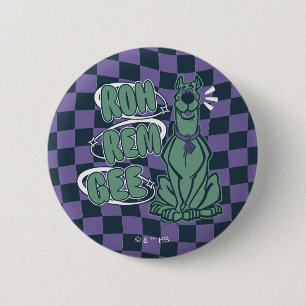 Retro Scooby "OMG" 2 Inch Round Button