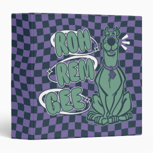 Retro Scooby "OMG" Binder