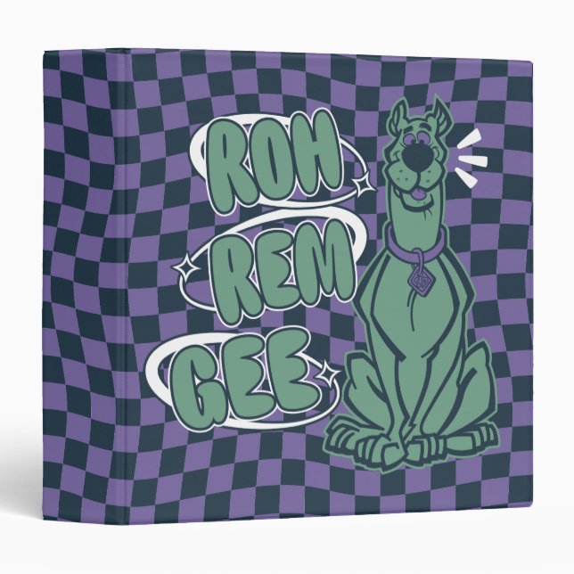 Retro Scooby "OMG" Binder (Front/Spine)