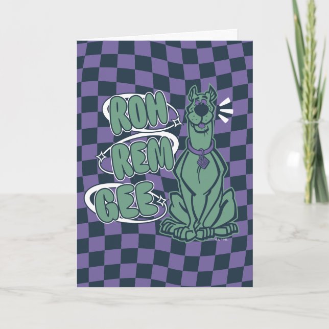 Retro Scooby "OMG" Card (Front)