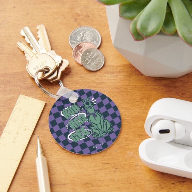 Retro Scooby "OMG" Keychain (Desk)