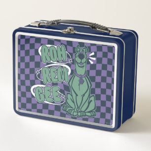 Retro Scooby "OMG" Metal Lunch Box