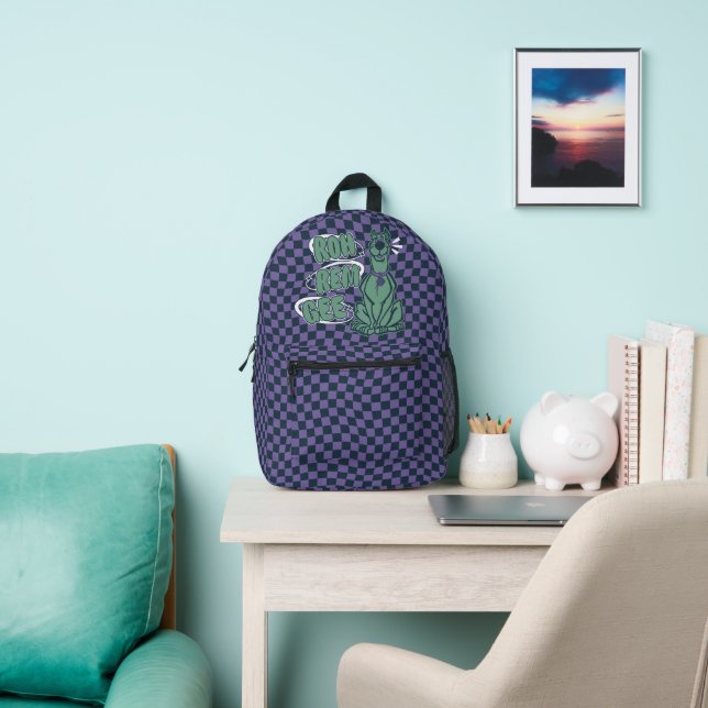 Retro Scooby "OMG" Printed Backpack (Insitu)