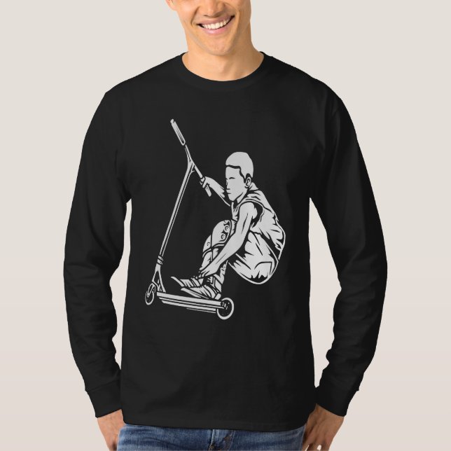 Retro Scooter  3 T-Shirt (Front)