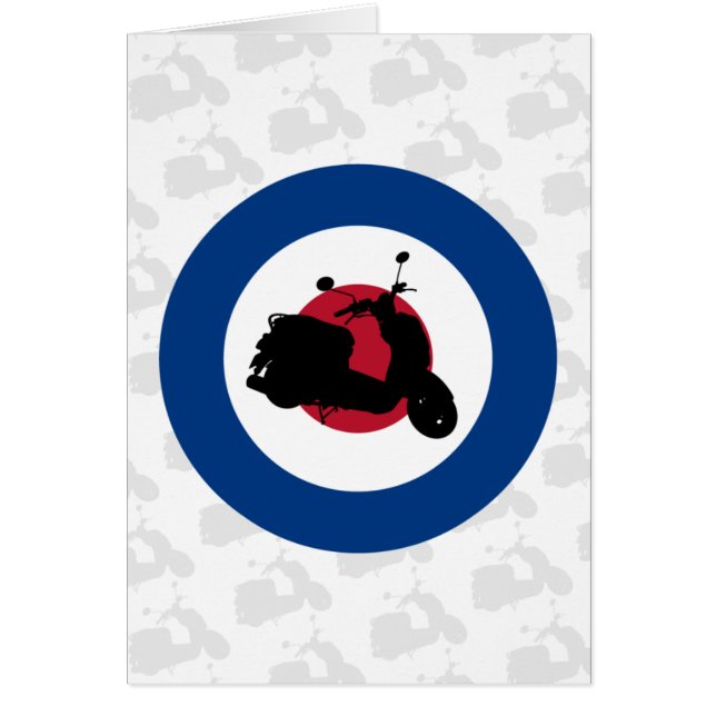 Retro Scooter Card (Front)