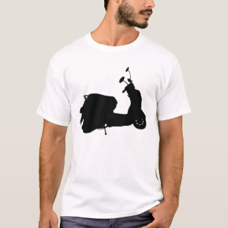 Retro Scooter Silhouette T-Shirt