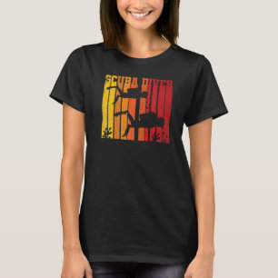 Retro Scuba Diver  Scuba Divers Diving  Graphic  1 T-Shirt
