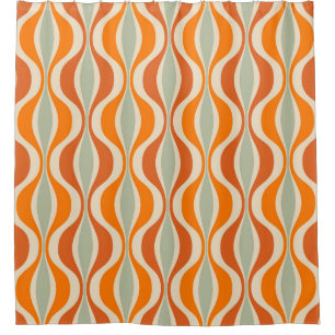 Retro seamless pattern from the 50s and 60s. Seaml