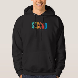 Retro Second Grade Teacher For 2nd Grade First Day Hoodie
