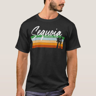 Retro Sequoia National Park California CA Premium  T-Shirt