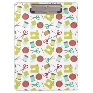 Retro Sewing Pattern Clipboard