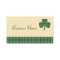 Retro Shamrock Business Card