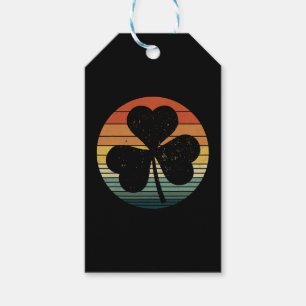 Retro Shamrock St Patrick s Day Irish Themed Party Gift Tags