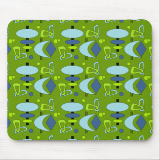 Retro Shapes Mouse Pad
