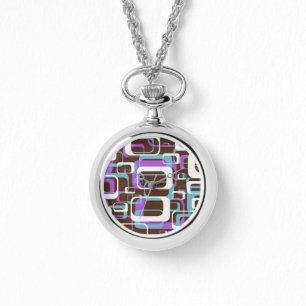 RETRO SHAPES PATTERN WATCH