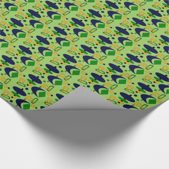 Retro Shapes Wrapping Paper (Corner)