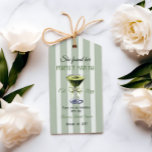 Retro She Found Her Perfect Matcha Bridal Shower Gift Tags<br><div class="desc">Shake up the celebration with this Matcha Themed Bridal Shower Gift Tags! 🍸✨ Featuring a chic cocktail glass with a matcha and olive green bow, this design is the perfect mix of elegance and fun. The soft watercolor artwork and stylish typography create a modern, elegant bridal shower theme, perfect for...</div>