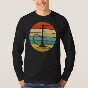 Retro Shisha Hookah Steam Tobacco Smoke T-Shirt