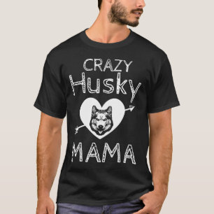 Retro Siberian Husky Lover Gifts Huskies Dog Pet O T-Shirt