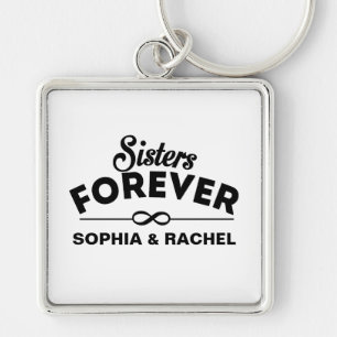 Retro - Sisters Forever Keychain