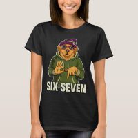 Retro Six Seven Golden Retriever Graphic Gift Men 