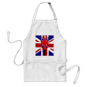 Retro Sixties British Scooter Art UJ Standard Apron