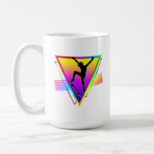 Retro Skateboarding Silhouette Skater Coffee Mug