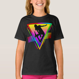 Retro Skateboarding Skater T-Shirt