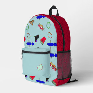 Retro Skating Rink backpack