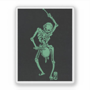 Retro Skeletal drummer
